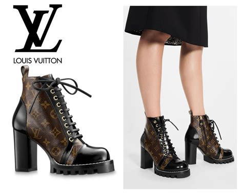 louis vuitton trail ankle boots